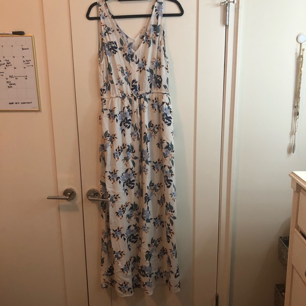 Lucky Brand Floral Maxi-Dress